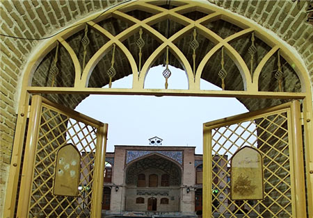 مسجد عمادالدوله کرمانشاه؛ شاهکار معماری قاجار و قاپی شاه نجف