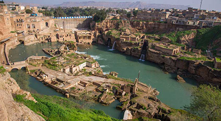 سازه‌های آبی شوشتر؛ شاهکار مهندسی ایران باستان در یونسکو